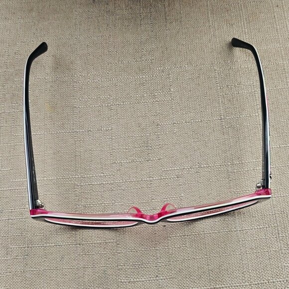 Vera Bradley Women Eyeglasses Sunglasses Frame Big Face Glasses Black/Pink - Picture 12 of 12